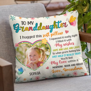 Custom Photo You'll Feel My Love - Family Personalized Custom Pillow - Gift For Family Members