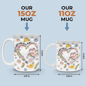 Just A Girl Who Loves Dogs - Dog Personalized Custom 3D Inflated Effect Printed Mug - Mother's Day, Gift For Pet Owners, Pet Lovers