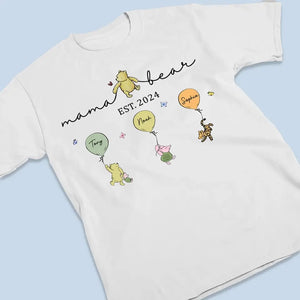 Mama Bear Grandma Bear Since - Family Personalized Custom Unisex T-shirt, Hoodie, Sweatshirt - Mother's Day, Gift For Mom, Grandma