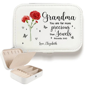 We Have Loved You Our Whole Lives - Family Personalized Custom Jewelry Case - Gift For Mom, Grandma