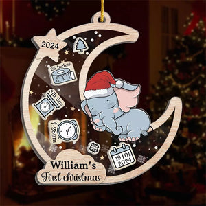 Your First Christmas Is The Start Of Many Magical Memories - Family Personalized Custom 3 Layers Shaker Ornament - Christmas Gift For Baby Kids, Newborn Baby