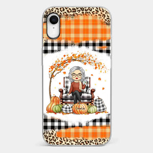 You Are The Epitome Of Awesome - Family Personalized Custom Clear Phone Case - Autumn Fall Gift For Grandma