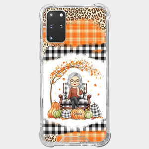 You Are The Epitome Of Awesome - Family Personalized Custom Clear Phone Case - Autumn Fall Gift For Grandma