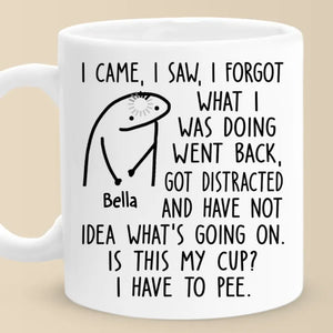 Forgetting Stuff Is My Cardio - Friend Personalized Custom Mug - Christmas Gift, Birthday Gift For Best Friends, Family Members, Coworkers, Yourself