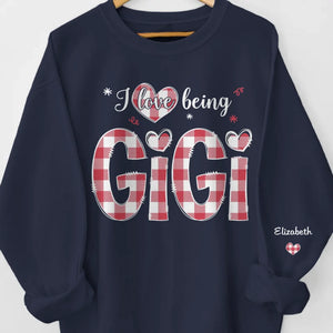 A Mother's Love Is The Purest Form Of Magic - Family Personalized Custom Unisex Sweatshirt, Hoodie With Design On Sleeve - Christmas Gift For Mom, Grandma