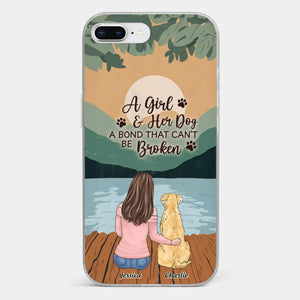 A Heart Full Of Paws - Dog Personalized Custom Clear Phone Case - Gift For Pet Owners, Pet Lovers