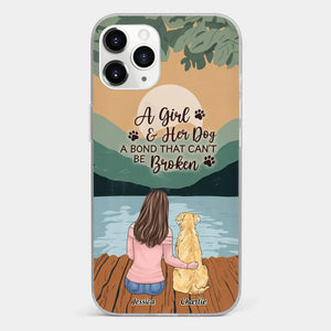 A Heart Full Of Paws - Dog Personalized Custom Clear Phone Case - Gift For Pet Owners, Pet Lovers