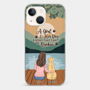 A Heart Full Of Paws - Dog Personalized Custom Clear Phone Case - Gift For Pet Owners, Pet Lovers