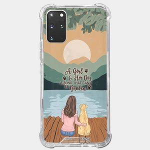 A Heart Full Of Paws - Dog Personalized Custom Clear Phone Case - Gift For Pet Owners, Pet Lovers