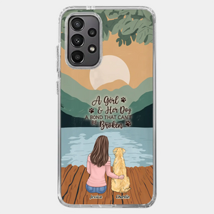 A Heart Full Of Paws - Dog Personalized Custom Clear Phone Case - Gift For Pet Owners, Pet Lovers