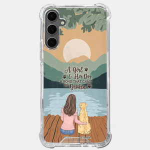 A Heart Full Of Paws - Dog Personalized Custom Clear Phone Case - Gift For Pet Owners, Pet Lovers