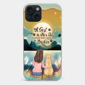 Unconditional Fur-love - Dog Personalized Custom Clear Phone Case - Gift For Pet Owners, Pet Lovers