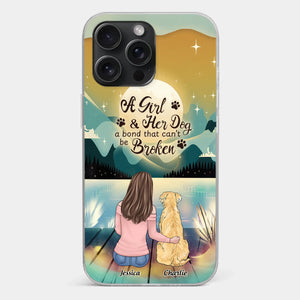 Unconditional Fur-love - Dog Personalized Custom Clear Phone Case - Gift For Pet Owners, Pet Lovers