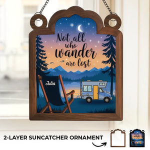 Sleep Under A Billion Stars - Family Personalized Window Hanging Suncatcher - Gift For Yourself, Best Friends, Siblings, Family Members