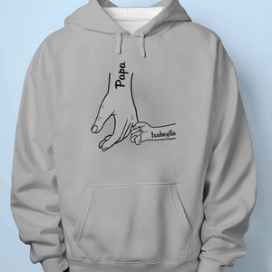 Thanks For Always Being There - Family Personalized Custom Unisex T-Shirt, Premium T-shirt, Hoodie - Father's Day Gift For Dad, Grandpa