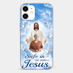 Custom Photo Beautiful As A Bright Shining Star - Memorial Personalized Custom Clear Phone Case - Sympathy Gift For Family Members