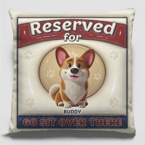 Occupied By Fur, Love, And Attitude - Dog & Cat Personalized Custom 3D Inflated Effect Printed Pillow - Gift For Pet Owners, Pet Lovers