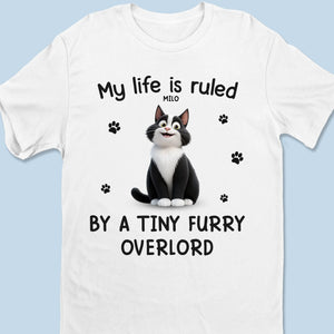 Tiny Paws, Big Boss Energy - Cat Personalized Custom Unisex T-shirt, Premium T-shirt, Hoodie - Gift For Pet Owners, Pet Lovers