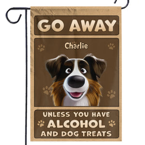 Brew For Me, Bones For You - Dog Personalized Custom Flag - Gift For Pet Owners, Pet Lovers