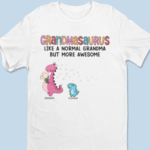 Like A Normal Gigi But More Awesome - Family Personalized Custom Unisex T-shirt, Premium T-shirt, Hoodie - Mother's Day, Gift For Mom, Grandma