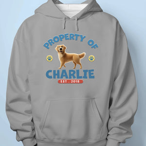 Protected By Paws And Teeth - Dog Personalized Custom Unisex T-shirt, Premium T-shirt, Hoodie - Gift For Pet Owners, Pet Lovers