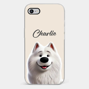 Little Snoot, Big Love - Dog & Cat Personalized Custom Clear Phone Case - Gift For Pet Owners, Pet Lovers