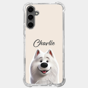 Little Snoot, Big Love - Dog & Cat Personalized Custom Clear Phone Case - Gift For Pet Owners, Pet Lovers