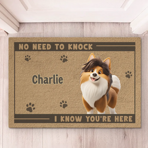 Where There Is Love, There Is A Dog - Dog Personalized Custom Home Decor Decorative Mat - House Warming Gift For Pet Owners, Pet Lovers