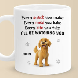 This Home Runs On Tail Wags And Snack Bribes - Dog Personalized Custom Mug - Gift For Pet Owners, Pet Lovers