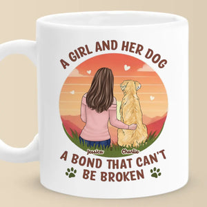 Furry Friends Make The Best Family - Dog Personalized Custom Mug - Gift For Pet Owners, Pet Lovers
