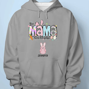 Little Bunnies, Big Love - Family Personalized Custom Unisex T-shirt, Premium T-shirt, Hoodie - Easter Gift For Mom, Grandma