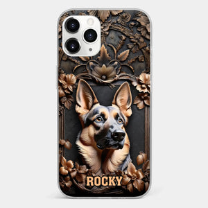 Pet Is Loyal Friend For Life - Dog Personalized Custom 3D Inflated Effect Printed Clear Phone Case - Gift For Pet Owners, Pet Lovers