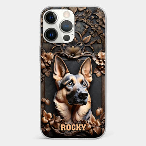 Pet Is Loyal Friend For Life - Dog Personalized Custom 3D Inflated Effect Printed Clear Phone Case - Gift For Pet Owners, Pet Lovers