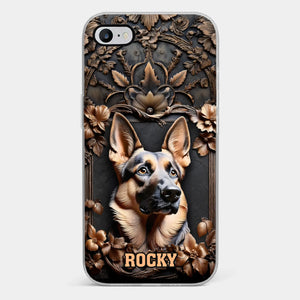 Pet Is Loyal Friend For Life - Dog Personalized Custom 3D Inflated Effect Printed Clear Phone Case - Gift For Pet Owners, Pet Lovers