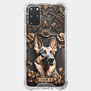Pet Is Loyal Friend For Life - Dog Personalized Custom 3D Inflated Effect Printed Clear Phone Case - Gift For Pet Owners, Pet Lovers