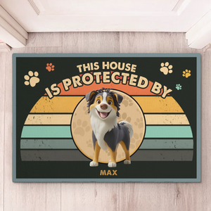 Welcome To The Pawfect Home - Dog Personalized Custom Home Decor Decorative Mat - House Warming Gift For Pet Owners, Pet Lovers