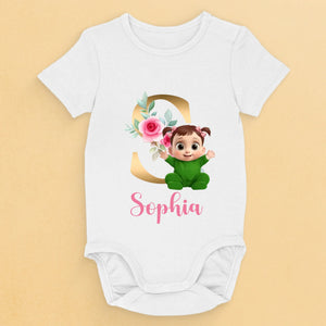 Welcome To The World, Little One - Family Personalized Custom Baby Onesie - Gift For Baby Kids, Newborn Baby