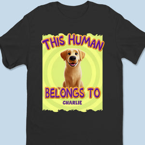 Happiness Starts With A Wag - Dog Personalized Custom Unisex T-shirt, Premium T-shirt, Hoodie - Gift For Pet Owners, Pet Lovers