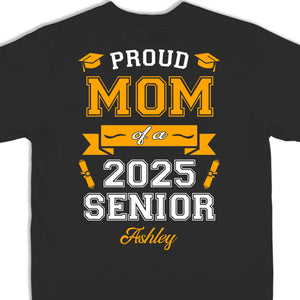 Proud Mom Of Amazing Children - Family Personalized Custom Back Printed Unisex T-shirt, Hoodie, Sweatshirt - Gift For Family Members