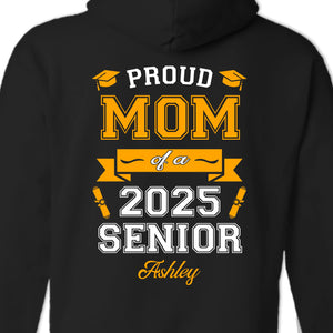 Proud Mom Of Amazing Children - Family Personalized Custom Back Printed Unisex T-shirt, Hoodie, Sweatshirt - Gift For Family Members