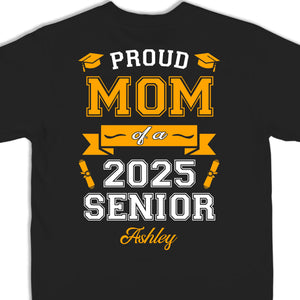 Proud Mom Of Amazing Children - Family Personalized Custom Back Printed Unisex T-shirt, Hoodie, Sweatshirt - Gift For Family Members