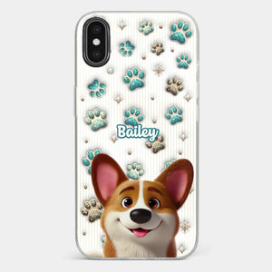 Where There’s A Dog, There’s A Way - Dog Personalized Custom 3D Inflated Effect Printed Clear Phone Case - Gift For Pet Owners, Pet Lover