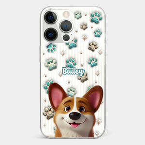 Where There’s A Dog, There’s A Way - Dog Personalized Custom 3D Inflated Effect Printed Clear Phone Case - Gift For Pet Owners, Pet Lover