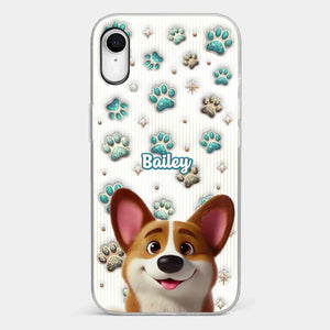 Where There’s A Dog, There’s A Way - Dog Personalized Custom 3D Inflated Effect Printed Clear Phone Case - Gift For Pet Owners, Pet Lover