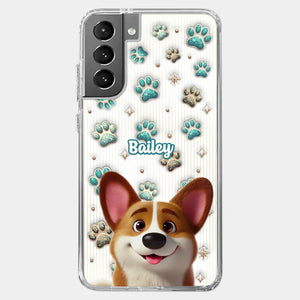 Where There’s A Dog, There’s A Way - Dog Personalized Custom 3D Inflated Effect Printed Clear Phone Case - Gift For Pet Owners, Pet Lover