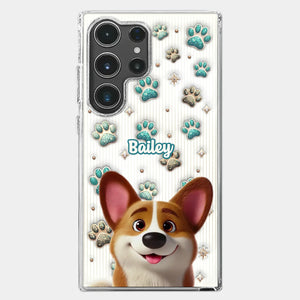 Where There’s A Dog, There’s A Way - Dog Personalized Custom 3D Inflated Effect Printed Clear Phone Case - Gift For Pet Owners, Pet Lover