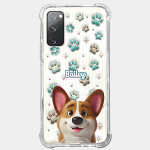 Where There’s A Dog, There’s A Way - Dog Personalized Custom 3D Inflated Effect Printed Clear Phone Case - Gift For Pet Owners, Pet Lover