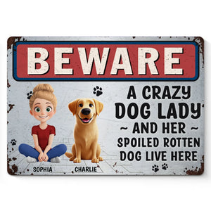 Best Friends Have Fur - Dog Personalized Custom Home Decor Metal Sign - House Warming Gift For Pet Owners, Pet Lovers