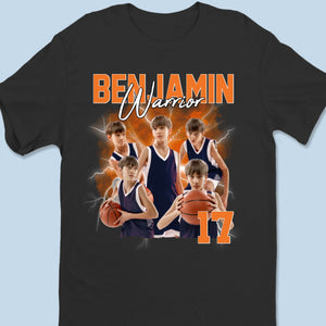 Custom Photo Play Hard, Stay Humble - Personalized Custom Unisex T-shirt, Premium T-shirt, Hoodie - Gift For Sport Lovers, Sport Players