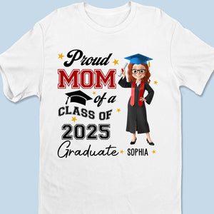 Once A Student, Now A Legend - Family Personalized Custom Unisex T-shirt, Premium T-shirt, Hoodie - Graduation Gift For Family Members, Siblings, Brothers, Sisters